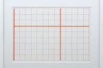 2 Channa Horwitz: Language Series I, orange lines, 1964 2 Channa Horwitz: Language Series I, orange lines, 1964