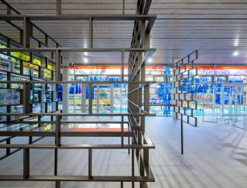 5 Sabine Hornig: Im Zwischenraum des utopischen Gedächtnisses, Installationsansicht