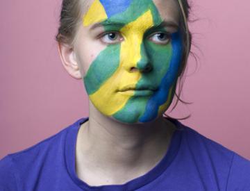 2 Ann Richter: Bill und Vasarely in deinem Gesicht II