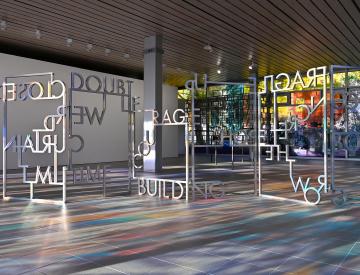 3 Sabine Hornig: Paravent, 2025